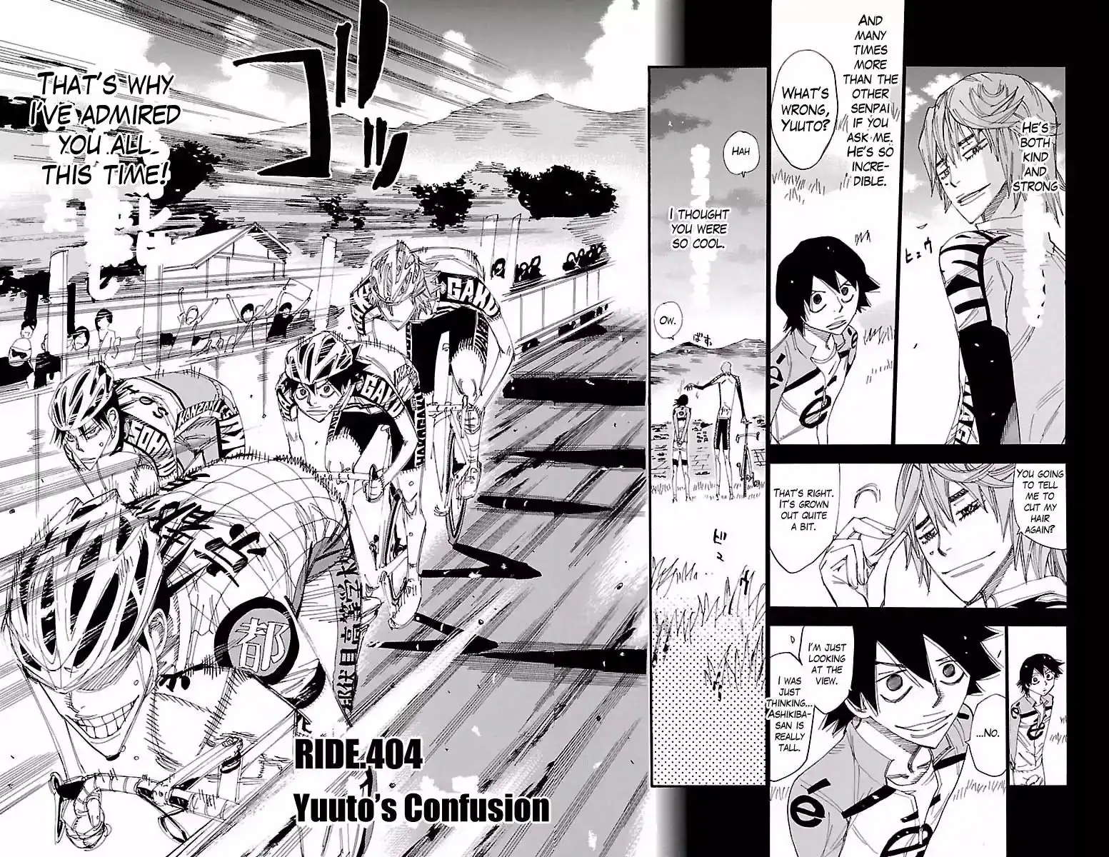 Yowamushi Pedal Chapter 404 4